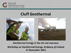 Cluff geothermal