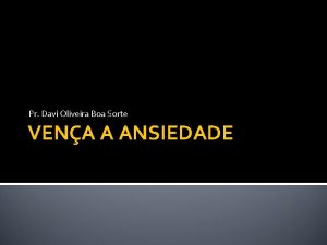 Ansiedade salmo 23 Ansiedade salmo 23