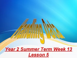 Year 2 Summer Term Week 13 Lesson 5
