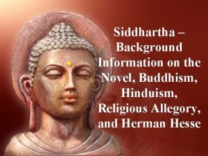 Siddhartha background