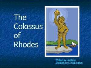 Rebuild colossus of rhodes
