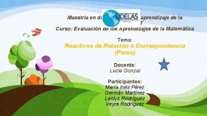 Reactivos de apareamiento