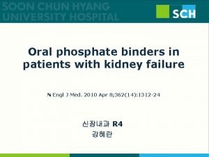 Phosphate binders examples