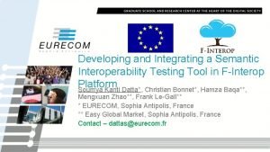 Interoperability testing tools