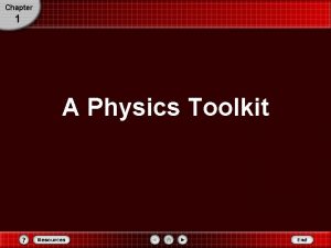 A physics toolkit chapter 1 answers