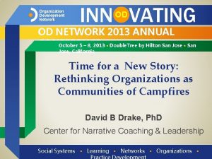 Organization development network annual conference