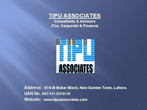 Tipu associates