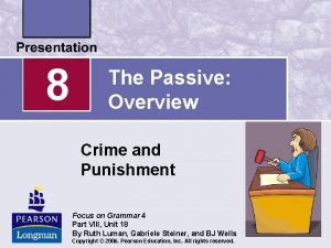 Passive criminal example