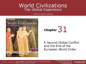 World Civilizations The Global Experience AP Seventh Edition