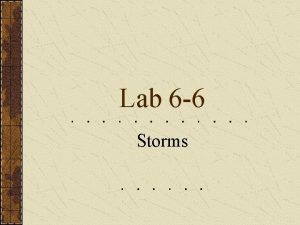 Lab 6-6 cyclonic weather systems