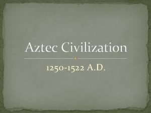 Aztec intellectual
