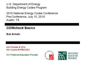 Building energy codes resource center