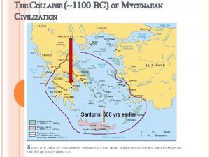 The collapse of mycenaean civilization