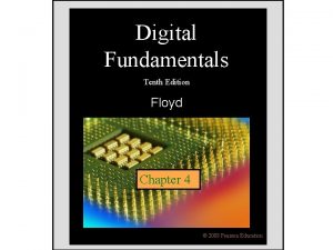 Digital fundamentals chapter 4
