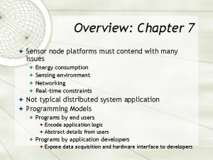 List the components of node level simulator