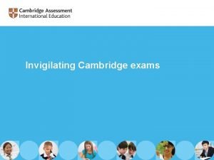 Exam invigilator starter pack Exam invigilator starter pack