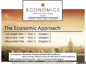 GWARTNEY STROUP SOBEL MACPHERSON The Economic Approach Full