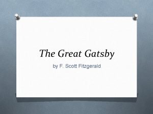 Great gatsby pre reading questions