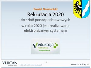 Powiat nowosolski rekrutacja