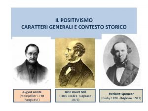 Positivismo contesto storico