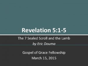 7 sealed scroll 7 sealed scroll