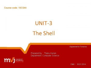 The shell interpretive cycle in unix