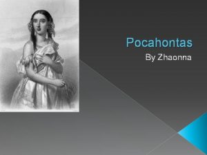 Pocahontas early life