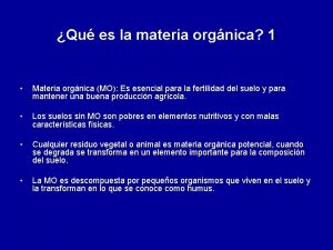 Qu es la materia Qu es la materia