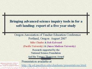 Science inquiry tools