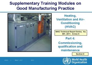 Gmp training modules