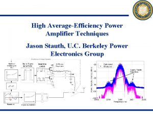 Jason power amplifier