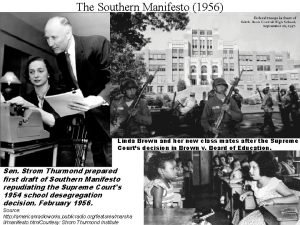 Southern manifesto 1956