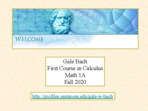 Gale bach