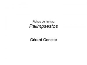 Hipotexto definicion Hipotexto definicion