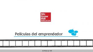 Pelculas del emprendedor Mc GrawHill Pelculas 1 Red