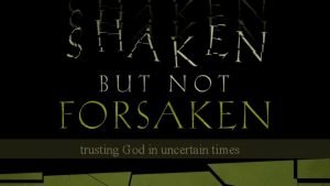 trusting God in uncertain times Genesis 50 22