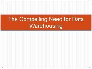 Characteristics of strategic information in data warehouse