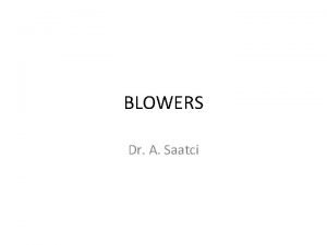 BLOWERS Dr A Saatci ROOT TYPE BAKLA TP