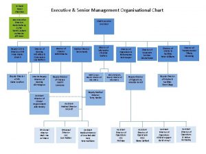 Richard Fraser Chairman Executive Senior Management Organisational Chart