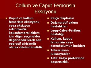 Collum femoris