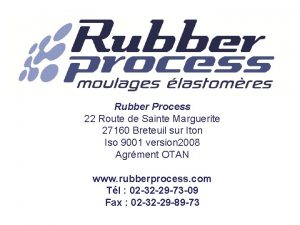 Rubber process