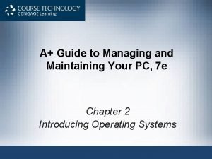 A Guide to Managing and Maintaining Your PC