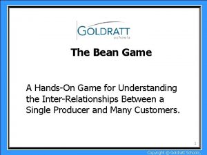 The bean game answers