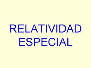 Caracteristicas de los sistemas de referencia inerciales