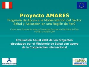 Proyecto amares