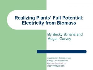 Uses of biomass energy
