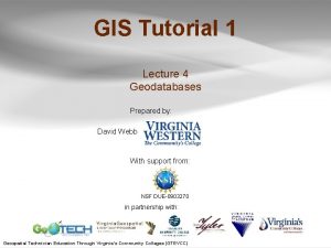 Gis tutorial