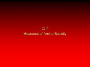 Basicity of arylamines