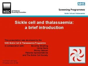 Difference between sickle cell anaemia and thalassemia