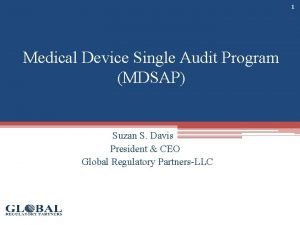 Mdsap audit sequence